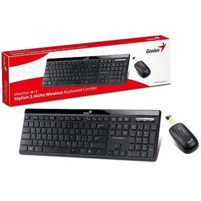 MOUSE E TECLADO SEM FIO GENIUS